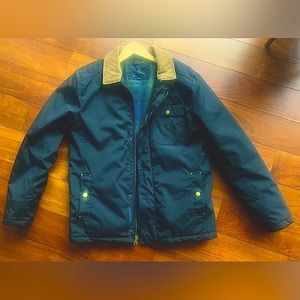 Roark Axeman Trucker Jacket Size M - Black, trucker jacket flannel lined